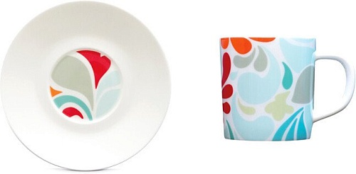 Чашка с блюдцем Remember Florina EM12