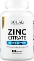 Витамины, минералы Solab Цинк цитрат (90 капсул)