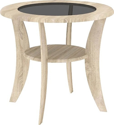 Журнальный столик Кортекс-мебель Лотос-2 км.00170 (дуб сонома)