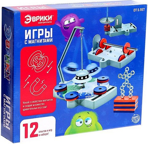 Набор для опытов Эврики Игры с магнитами 6250080