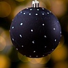 Елочная игрушка Arya Xmas Ball 12 8680943223500 (черный)