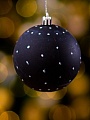 Елочная игрушка Arya Xmas Ball 12 8680943223500 (черный)