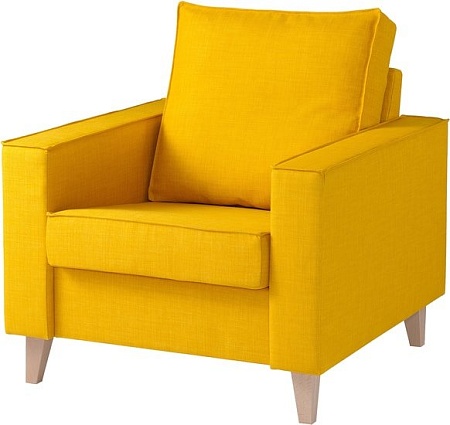 Интерьерное кресло Ikea Аскеста (шифтебу желтый) 304.683.22