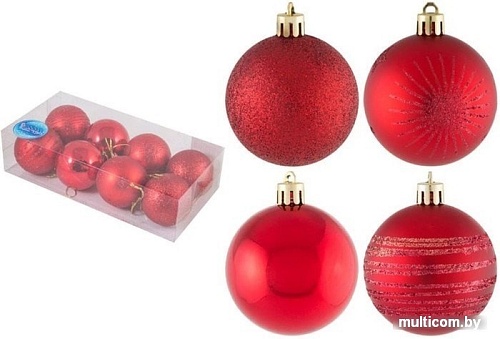 Елочная игрушка Волшебная страна SYCB17-536 003377 (красный)