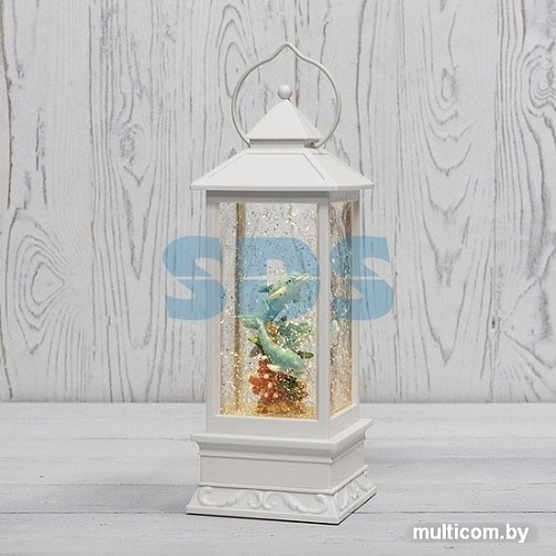 Светильник Neon-night «Дельфины» с конфетти 501-173