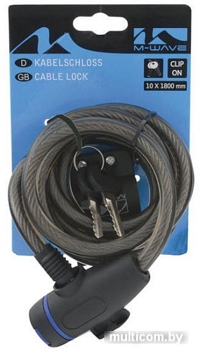 Велозамок M-Wave S 10.18 (черный)