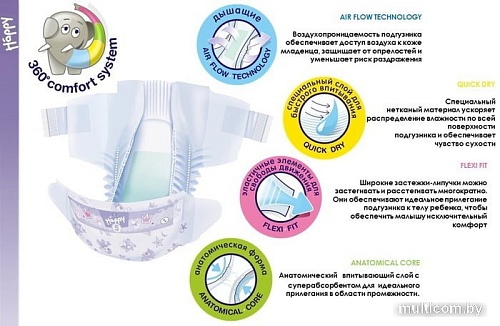 Подгузники Bella Happy Maxi 4 66 шт.