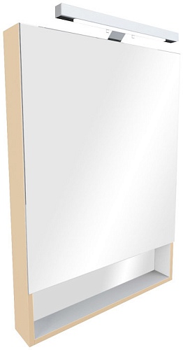 Roca Шкаф с зеркалом The Gap 60 (бежевый) [ZRU9302698]