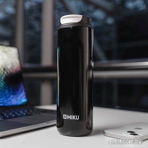 Термокружка Miku 480мл (черный)