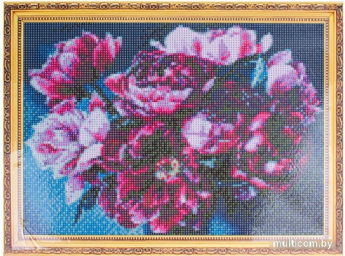 Алмазная мозаика Darvish Пионы DV-9512-12