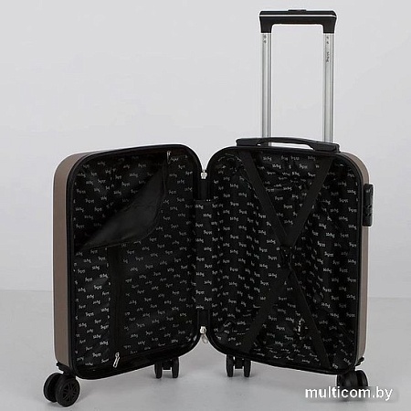 Чемодан-спиннер Mr.Bag 338-9102/5-18TAP (кофе)
