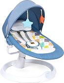 Шезлонг Nuovita Attento А1 (голубой/белый)