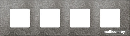 Декоративная накладка для рамки Simon 27 Play Extrem 2700647-805 (серое солнце)