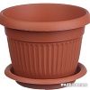 Горшок Idea М 3021 (коричневый)