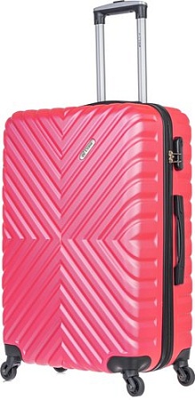 Чемодан-спиннер L'Case New-Delhi BCP-1205 (L, розовый)