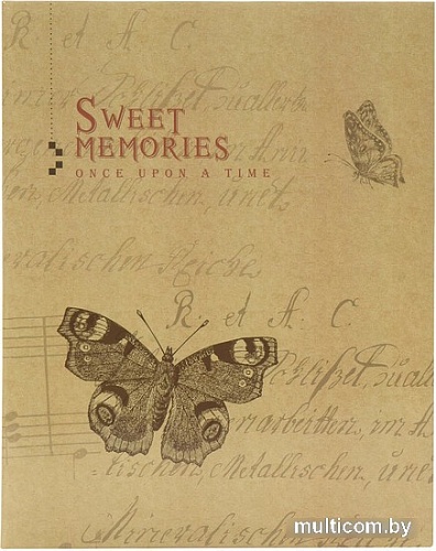Фотоальбом BRAUBERG Бабочка, крафт 391164