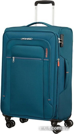 Чемодан-спиннер American Tourister Crosstrack Navy/Orange 67 см