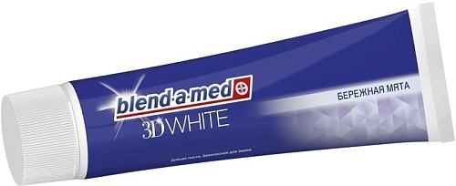 Зубная паста Blend-a-med 3D White Бережная Мята 100 мл