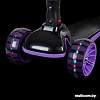 Трехколесный самокат Novatrack Rainbow Basic Black New 120BB.RAINBOW.BVT22 (фиолетовый)