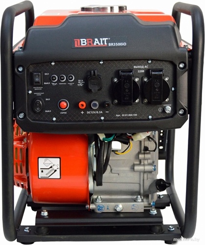 Бензиновый генератор Brait BR3500iO