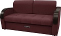 Диван Сириус Лидер-1 ППУ 185x110 (Eva 15 велюр темно-бордовый)