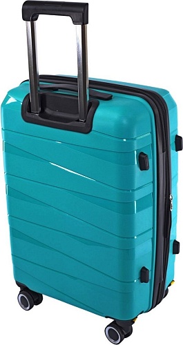 Чемодан-спиннер Pride РР-201 (M, бирюзовый)