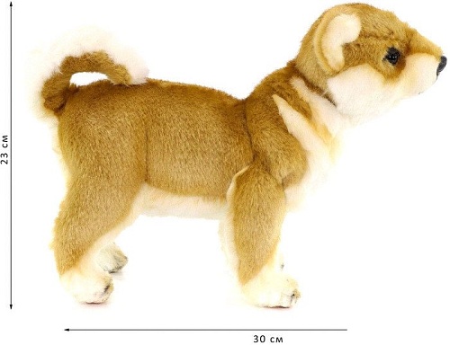 Классическая игрушка Hansa Сreation Щенок Сиба-ину 7460 (30 см)