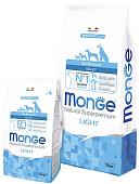 Корм для собак Monge Light Adult 2.5 кг