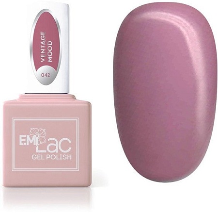 Декоративная и уходовая косметика для ногтей Emi E.MiLac SE Винтажное настроение 042, 9 мл.