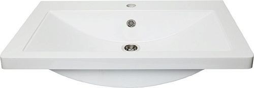 Runo Тумба с умывальником Runo Парма 60 2 двери + Omega 60 (подвесная)