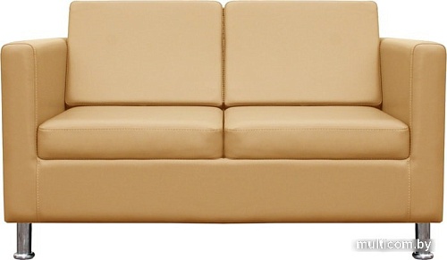Диван Brioli Дилли двухместный (экокожа, L4 кремовый)