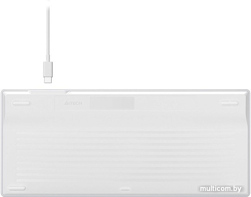 Клавиатура A4Tech Fstyler FX61 (серебристый/белый)