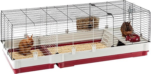 Клетка Ferplast Krolik 140 (красный) 57072470