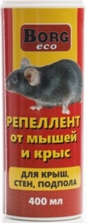 Средство от вредителей Borg Eco Репеллент от мышей и крыс 400 мл