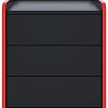 Тумба VMM Game Case 50 Black Red CS-2BKRD (черный/красный)