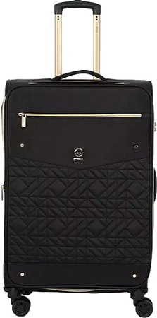Чемодан-спиннер Grott 338-1731/3-28 (черный)