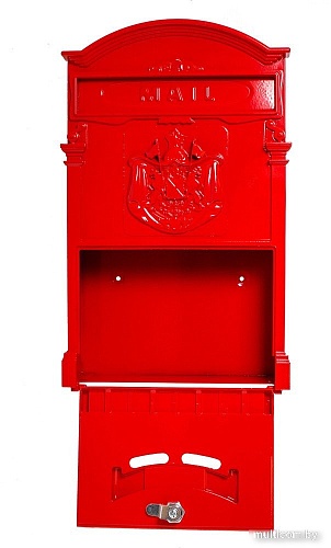 Почтовый ящик Аллюр №4010 (красный)