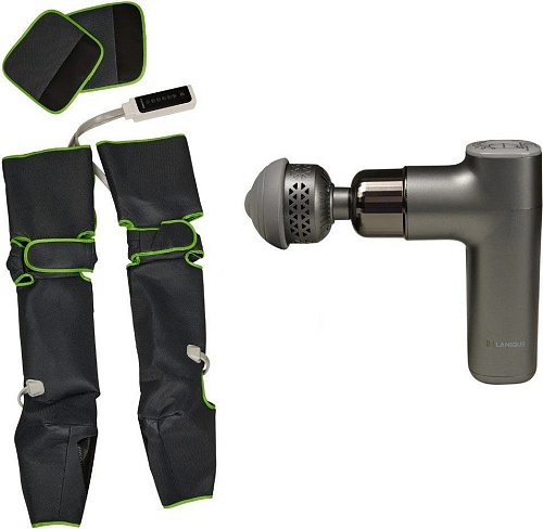 Перкуссионный массажер LANIQUE LQ-500 + LQ-100 PRO