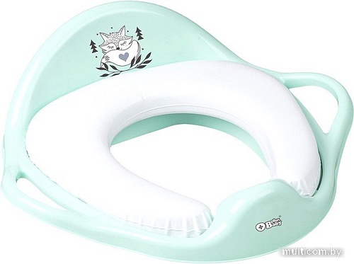 Детская накладка на унитаз Tega Лисенок PB-LIS-020-105 (светло-зеленый)