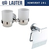 Набор аксессуаров для ванной Lauter 21SH72081 + 21SH72101 (Chrome, 2 предмета)