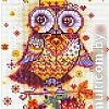 Алмазная мозаика Белоснежка Сова с ключиком 406-ST-PS