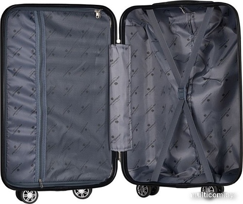 Чемодан-спиннер Peterson PTN 236-W-S (черный)