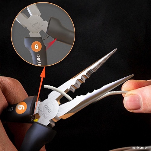 Набор домашнего мастера Deli HT0008C (8 предметов)