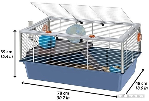 Клетка Ferplast Criceti 15 57011811W2 (синий)