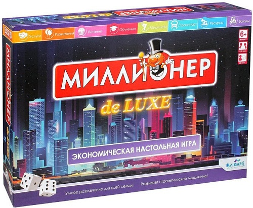 Настольная игра Origami Game Миллионер Deluxe 06790