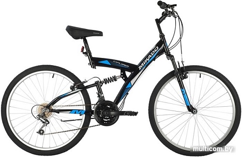 Велосипед Mikado Explorer р.18 2022 (черный)