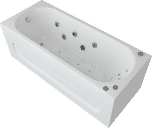 Ванна Aquatek Оберон 170x70 R (с экраном)