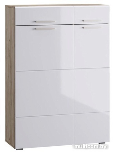 Комод Mobi Лайн 13.121 (дуб серый Craft K 002 PW-белый глянец ПВХ)