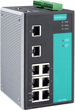 Управляемый коммутатор 2-го уровня Moxa EDS-508A-T