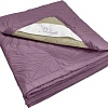 Покрывало Bellissimo Arti 140х200 2519100514-14Lt (листья фиолетовый)